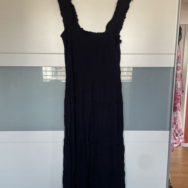 Schwarzes Maxikleid VERO MODA Grösse L