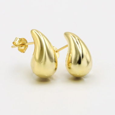 Drop Earrings vergoldetes Echtsilber