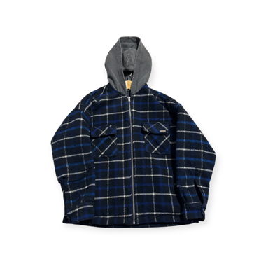 Peso Flanneljacke Blau Chaos Theory Grösse : M
