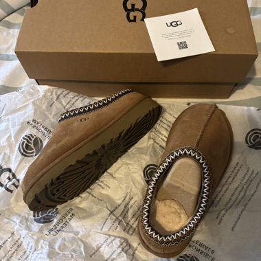 UGG Leather Slippers