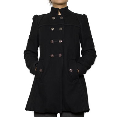 Black Pirate Coat Soft goth