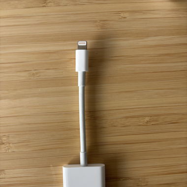 Apple SD card reader - lighting / carte SD