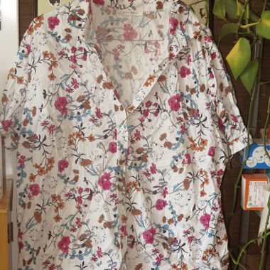 Flower Shirt Oversize