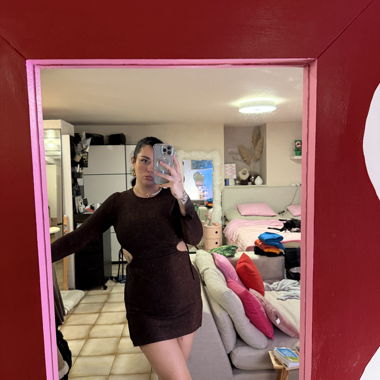 Vestito corto H&M marrone