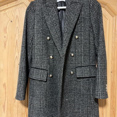 Double-Breasted Wool Coat