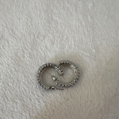 silber Ohrringe 