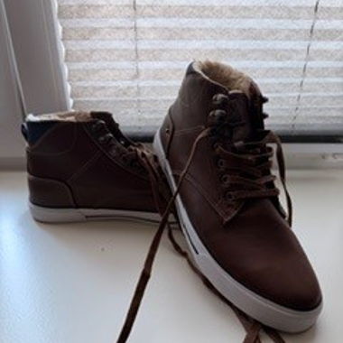 Baskets d’hiver marron