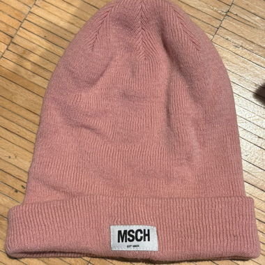 Beanie rosa del marchio MSCH