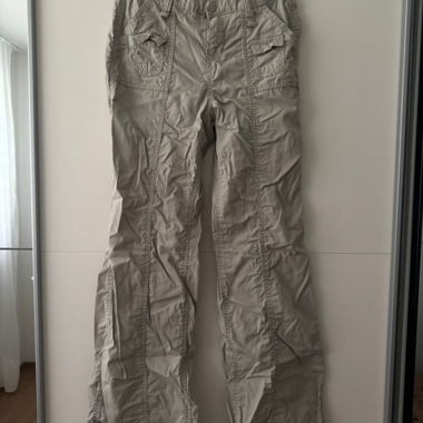 Light Khaki Green Cargo Pants