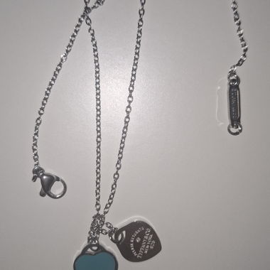 Collana Tiffany con ciondolo a cuore in argento
