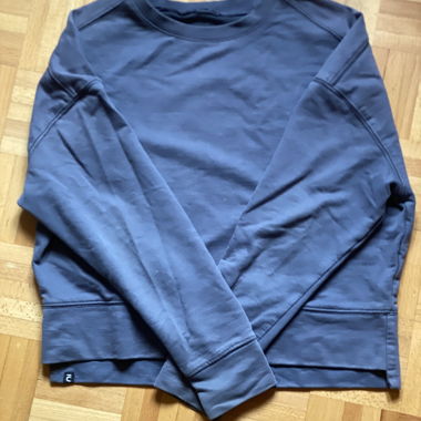 Maglia Blu a Maniche Lunghe