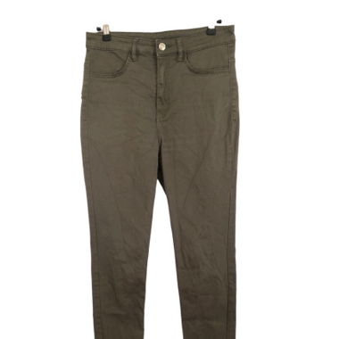 Pantalon slim kaki