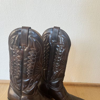 Braune Cowboystiefel Gr. 38 von Steve Madden