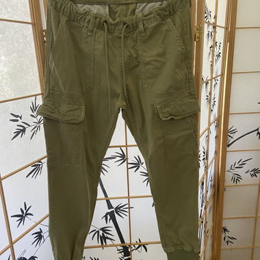 Jogger-Cargo grün