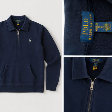 Maglione Polo Ralph Lauren con zip quarter