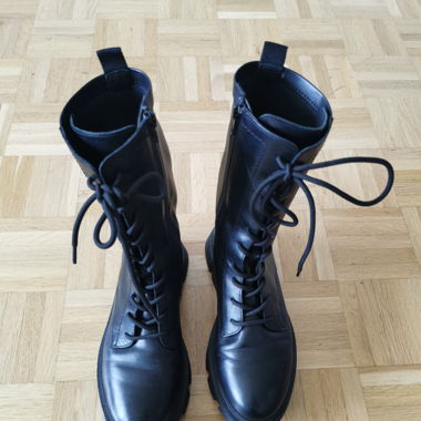 Bottes GEOX cuir noir