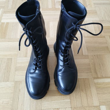 Bottes GEOX cuir noir