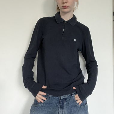 longsleeve benetton polo shirt