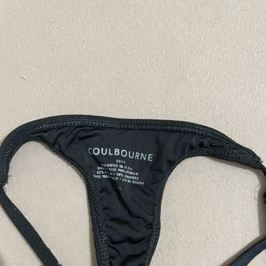 Siren Bottom - Black Ribbed - Small - COULBOURNE