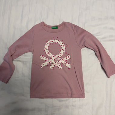 Benetton Pink Kids T-shirt