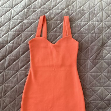 Kleid Orange 