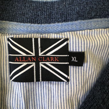 Allan Clark quarter-zip sweater