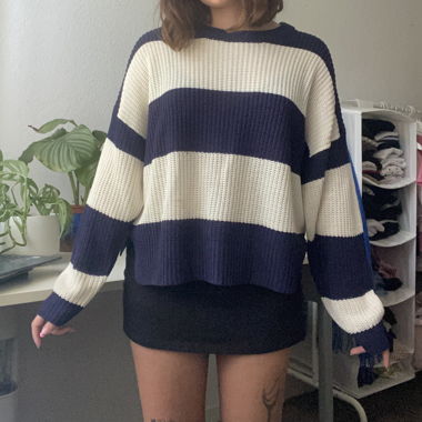 Pull à rayures