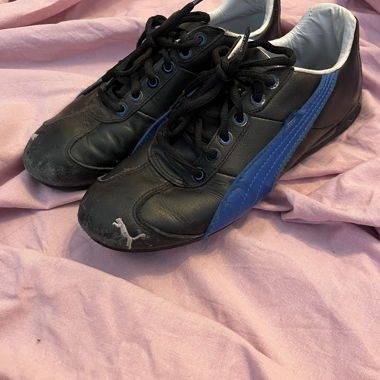 Sneaker Puma BMW nero/blu