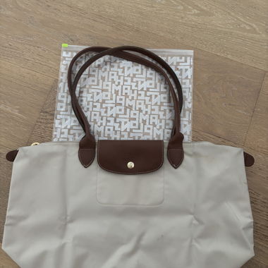 Longchamp Le Pliage Henkeltasche L beige 