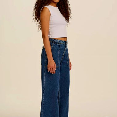 Jean large taille haute lucy & yak 