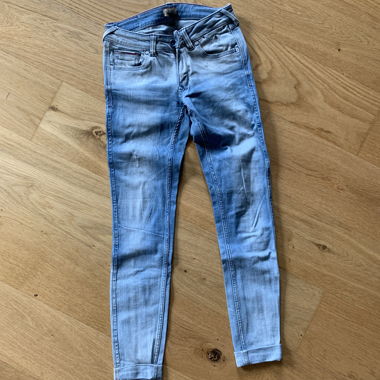 Jeans Tommy Hilfiger blu, vita bassa