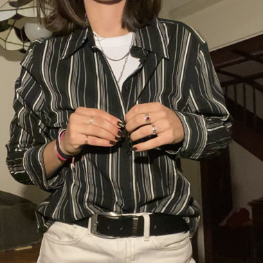 Chemise rayée