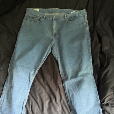 Jeans slim fit blu
