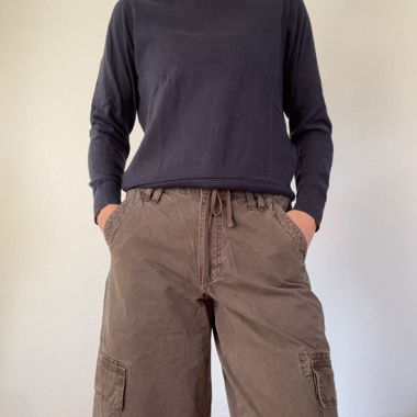 Pull en maille bleu GANT