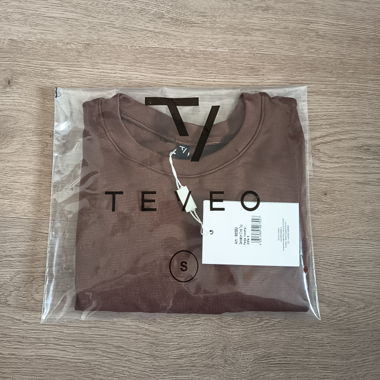 Crop top TEVEO marron S