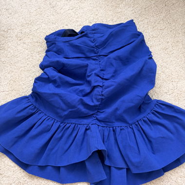 Gonna mini Zara blu