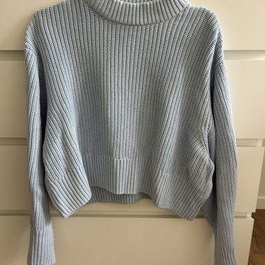 Maglione in maglia Monki blu chiaro