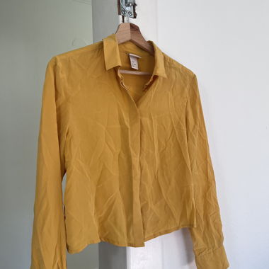 Mustard Button-Up Shirt