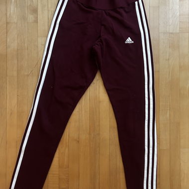 Pantaloni sportivi Adidas bordeaux S