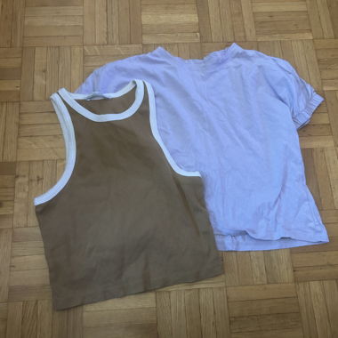 Lot de 2 hauts sans manches