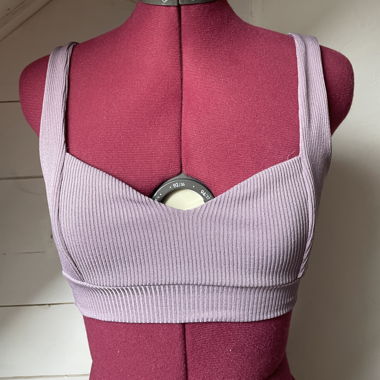 Low back crop top