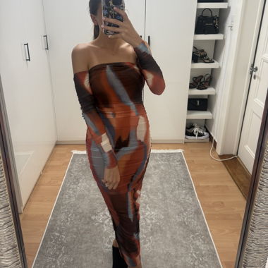 Langes Kleid - Grösse S