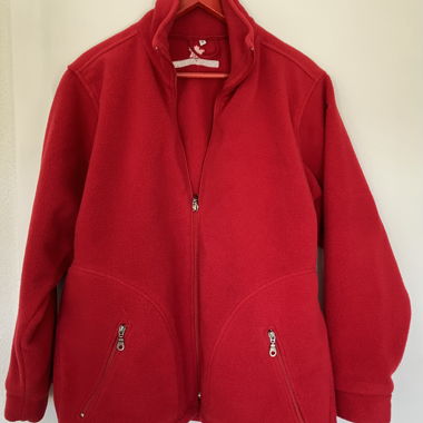 Veste polaire unisexe rouge Canada Extrême 