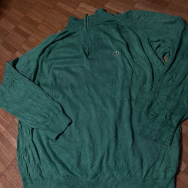 Pull Lacoste Vintage à fermeture éclair Gr L