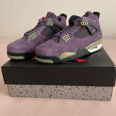 Jordan 4 Canyon purple WMNS 