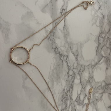 Collier Zara doré