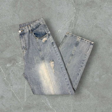 vintage baggy jeans in blue