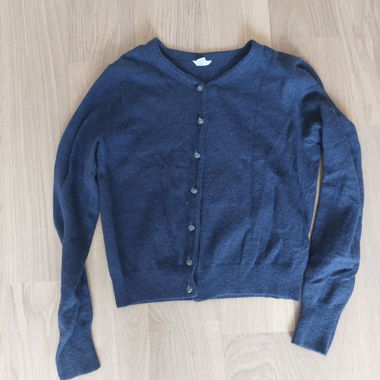 Cardigan in lana blu Fossil