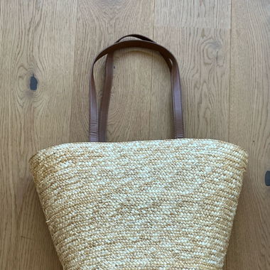 Straw Beach Bag