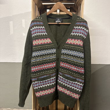 Cardigan en maille Barbour